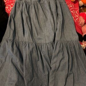 Denim Blue Women's Skirt